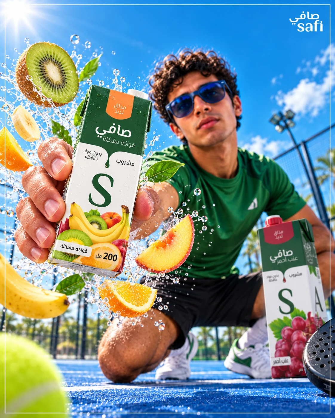صافي في ملعب البادل
