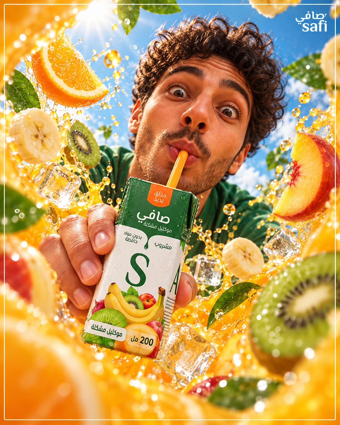 لحظة انتعاش مع كوكتيل صافي